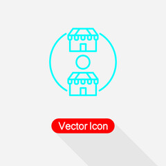 Franchise Icon Vector Illustration Eps10