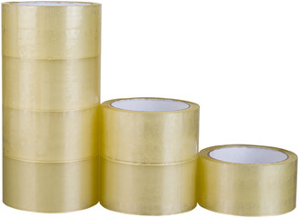Adhesive tape a lot yellow 
