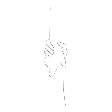 Continuous Line Drawing Hands Images Browse 199 997 Stock Photos