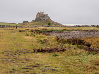 Lindifarne Castle, Lindisfarne, Holy Island, Northumberland, UK