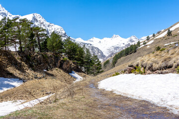 mountain landscape view