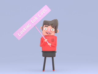 boy_holding_banner_looking_love_text_valentin_valentine_couple