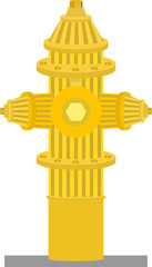 シンプルな消火栓