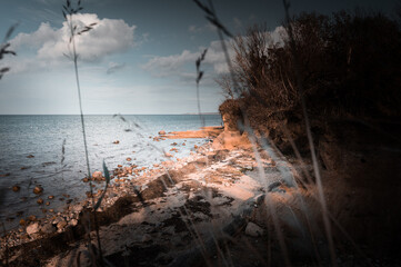 Steilhang an der Ostsee