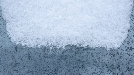 snow texture on metal floor