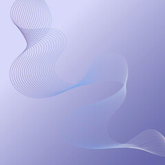 abstract blue lilac wave background, abstract geometry