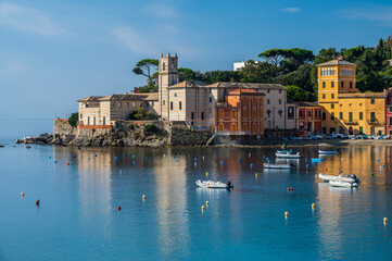 Fototapeta premium Baia del Silenzio in Sestri Levante