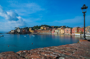 Obraz premium Baia del Silenzio in Sestri Levante