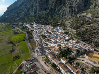 municipio de Villaluenga del Rosario en la comarca de los pueblos blancos de la provincia de Cádiz, España