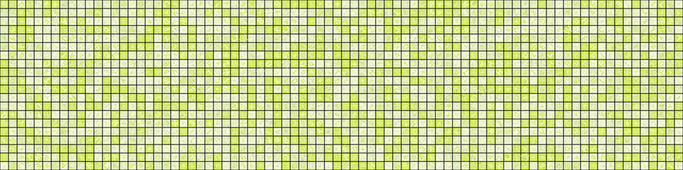 Fototapeta premium Abstract Geometric Pattern generative computational art illustration