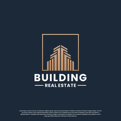 modern building logo design inspiration