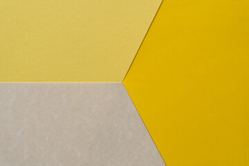 yellow and beige (parchment) background all with blank space