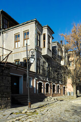 The old town in city of Plovdiv, Bulgaria