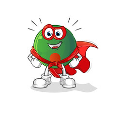 bangladesh flag heroes vector. cartoon character