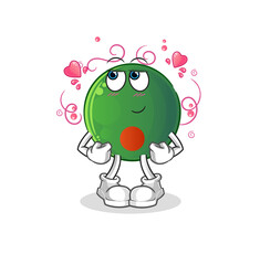 bangladesh flag shy vector. cartoon character