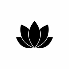 lotus icon design template illustration vector