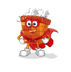 chimney heroes vector. cartoon character