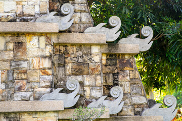 Close up of an inspired Lempuyang Temple Gate, Bali.