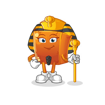 recommend clip art: brick ancient egypt cartoon. cartoon mascot vector
