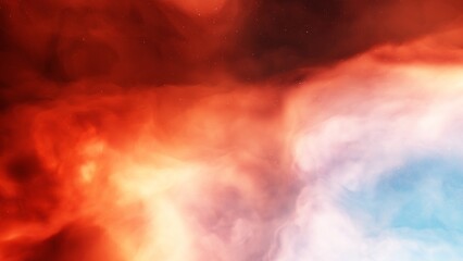 nebula gas cloud in deep outer space