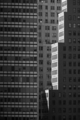 Obraz premium New York City office buildings, downtown