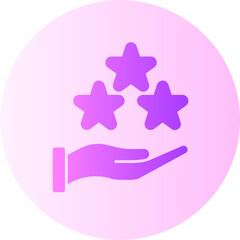 customer service gradient icon
