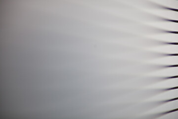 Venetian blinds in parallel with out of focus