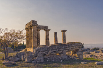 Temple of Apollo, Corinth, Greece