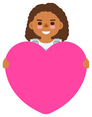 Mother's Day gift illustration for various graphic design and advertising applications