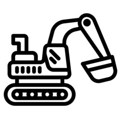 Obraz premium excavator