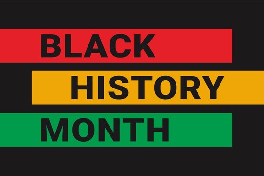 Illustration vector graphic of Black History Month. The illustration is Suitable for banners, flyers, stickers, Card, etc.