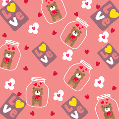 valentine pattern background elements art design vector 09