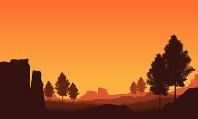 .Vector illustration of a city