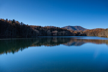 のぞみ湖の輝き