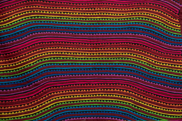 Mola Guna design of an Indigenous woman from Guna Yala Panama