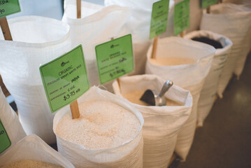 medium grain white rice, organic bulk shop