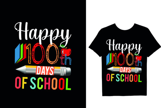 Here is 100 days of school T-Shirt Design right place to proceed,
Ready to print ,
Easy change color for a dark or white shirt,
Resizable and full editable file download,
Full time customer service  