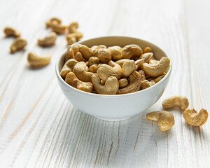 Tasty cashew nuts