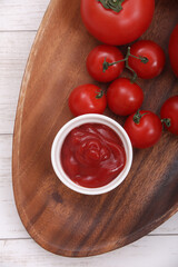 トマトケチャップとトマト