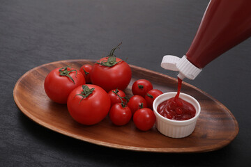 トマトケチャップとトマト