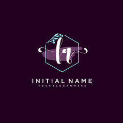 FQ Beautiful handwriting logo or wedding monograms collection