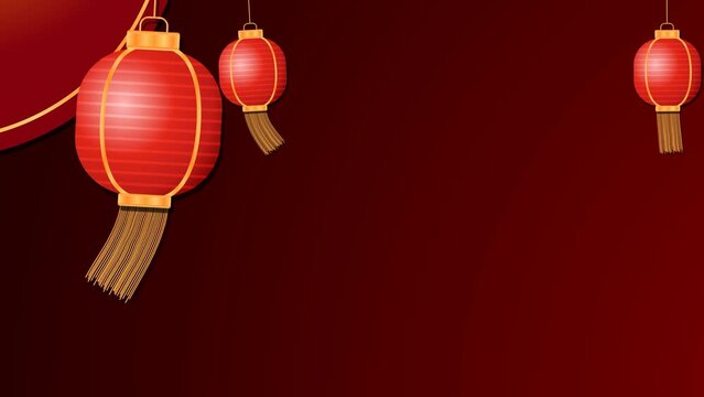 Happy Chinese New Year 2022 year of the tiger, modern background design,golden tiger with red background, chinese auspicious symbol.