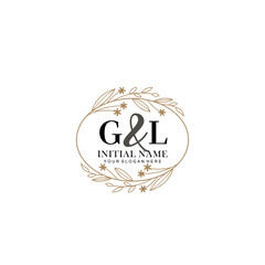 GL Beautiful elegant logos or wedding monograms collection