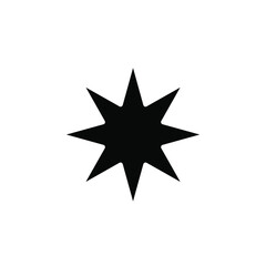 Obraz premium Stars, Night Solid Icon Vector Illustration Logo Template. Suitable For Many Purposes.