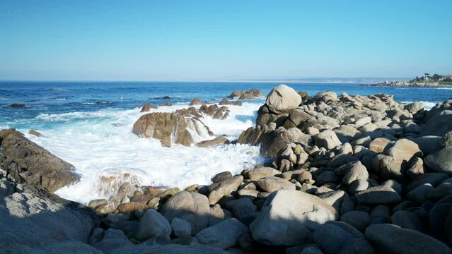 Monterey Coastline on a Sunny Afternoon