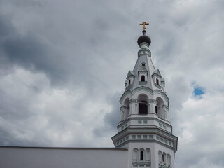 Journey through summer Russia, significant tourist places. Old Believer Church in the name of All Saints in Borovsk, Kaluga region, Russia