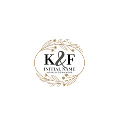 KF Beautiful elegant logos or wedding monograms collection
