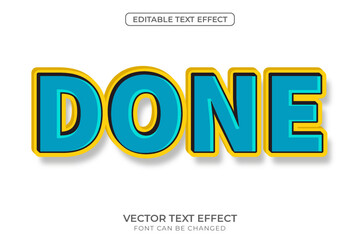 Done Text Effect