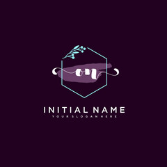 ON Beautiful handwriting logo or wedding monograms collection