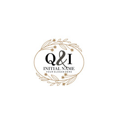 QI Beautiful elegant logos or wedding monograms collection